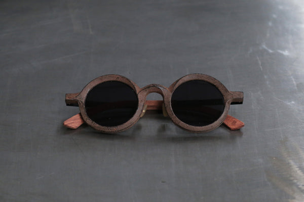 Rigards antique brick frame dark gray glasses RG0161ZCLE